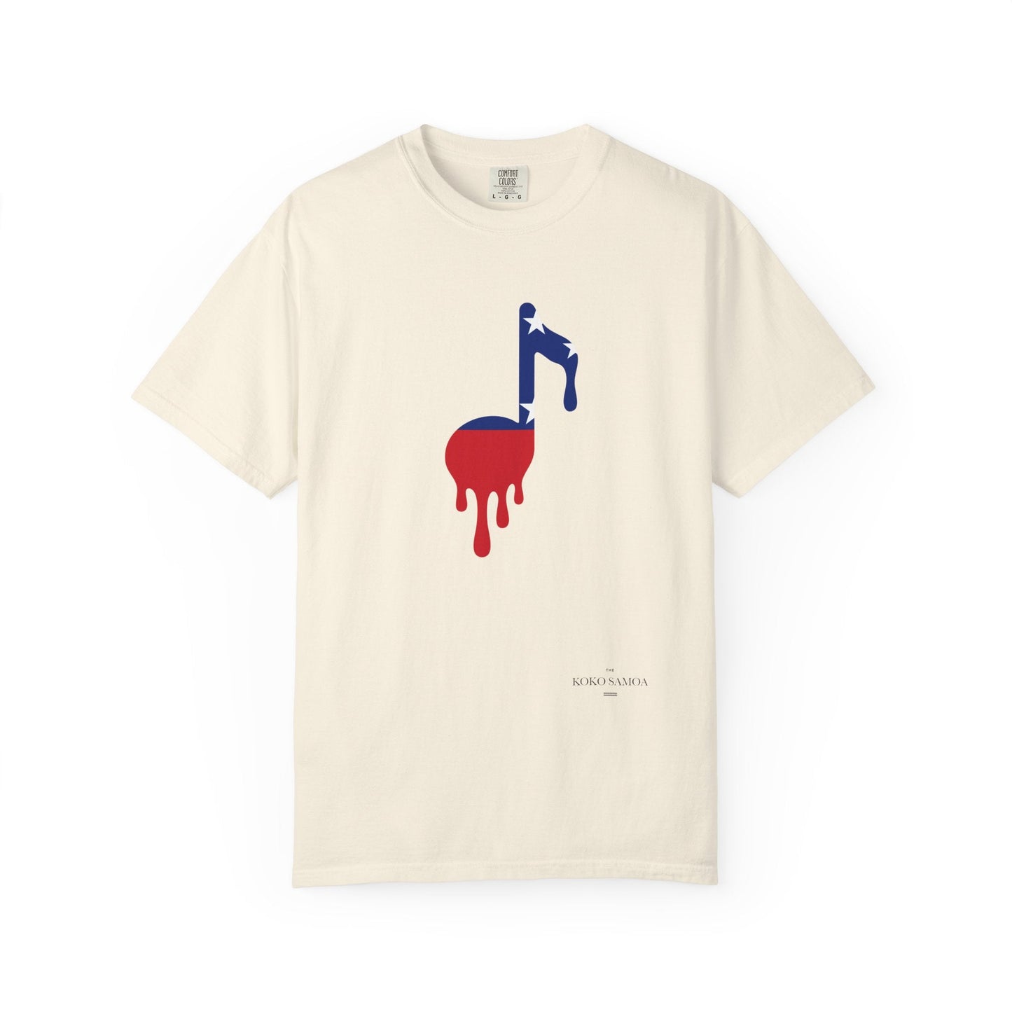 Comfort Colors Unisex Tee - Samoan Note - AU/NZ - The Koko Samoa