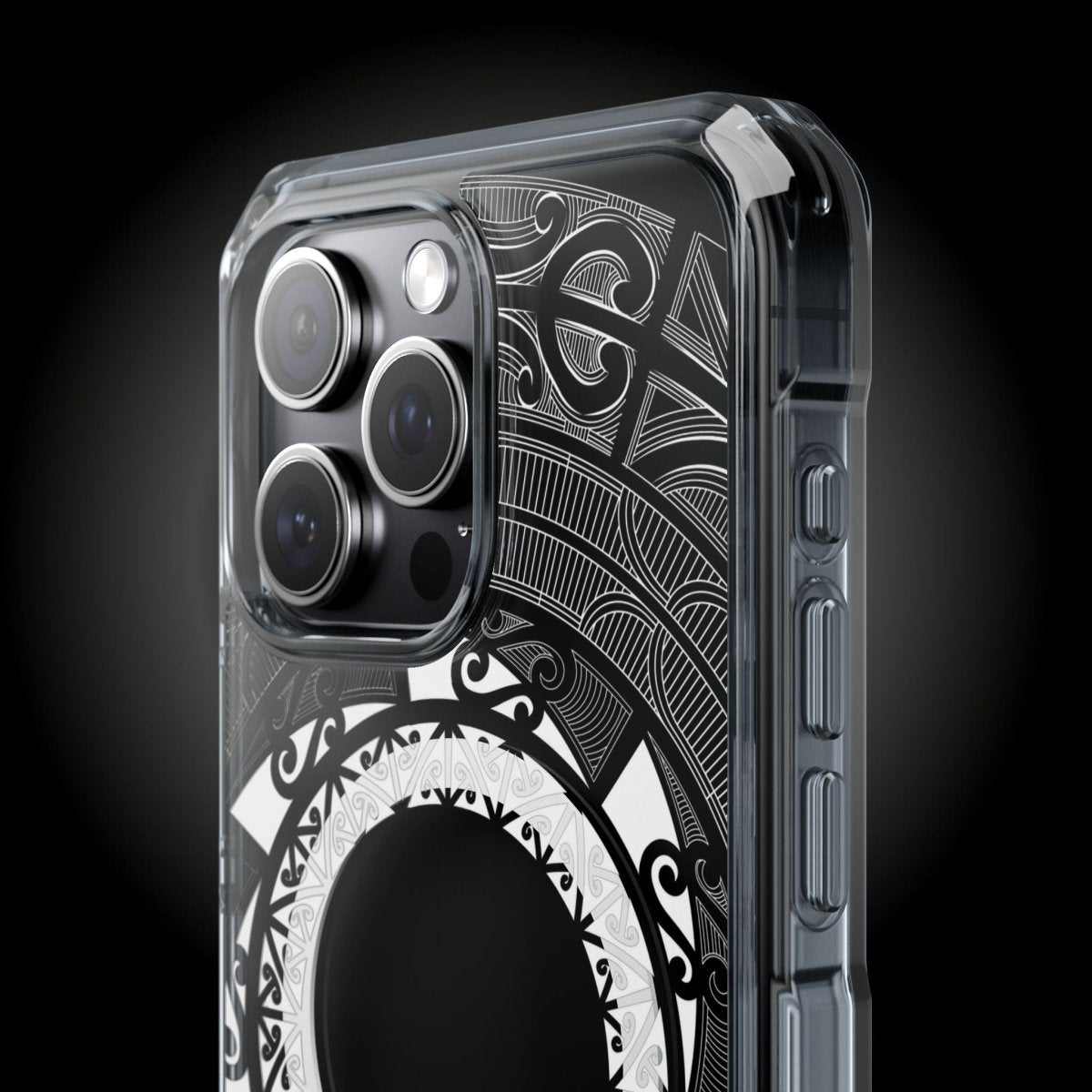 PasifikaOne MagSafe iPhone ClearCase - Maori - AU/NZ/USA - The Koko Samoa