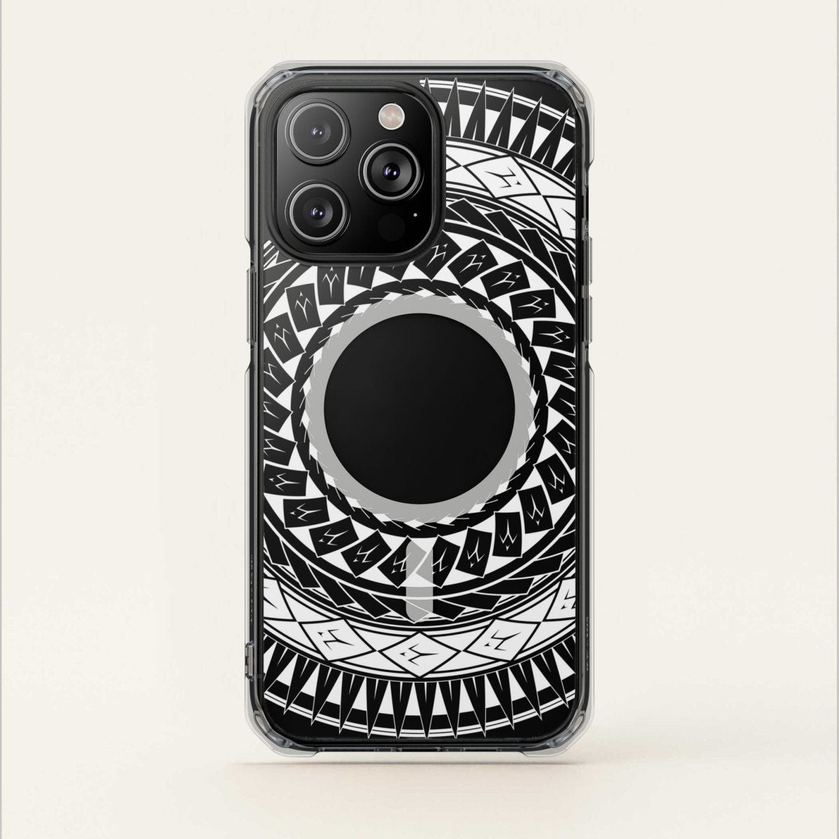 PasifikaOne MagSafe iPhone ClearCase - Samoan Spear - AU/NZ/USA - The Koko Samoa