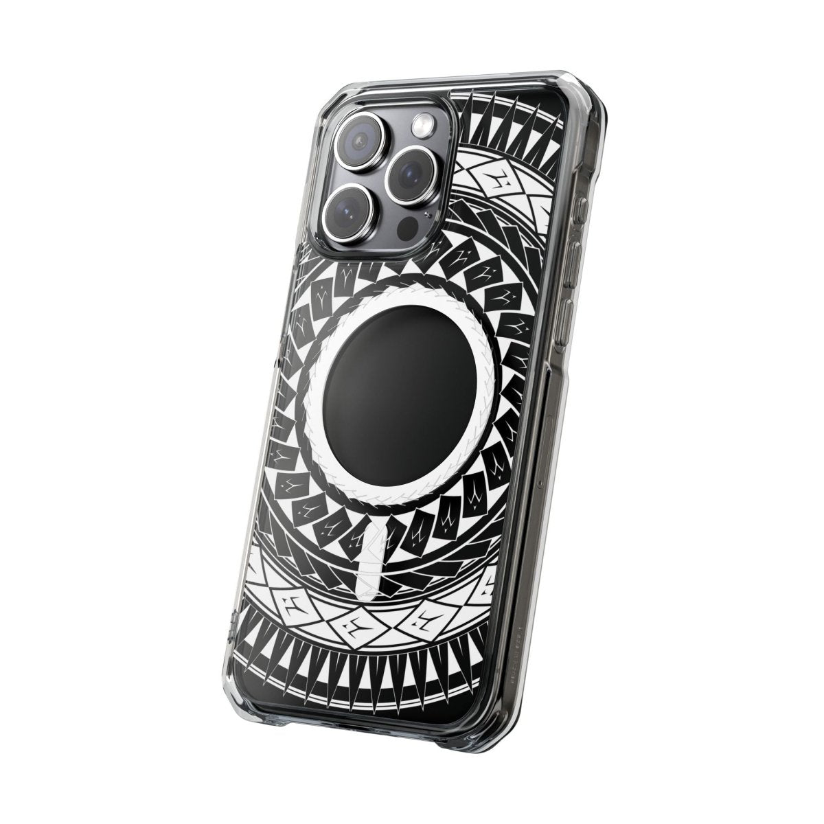 PasifikaOne MagSafe iPhone ClearCase - Samoan Spear - AU/NZ/USA - The Koko Samoa