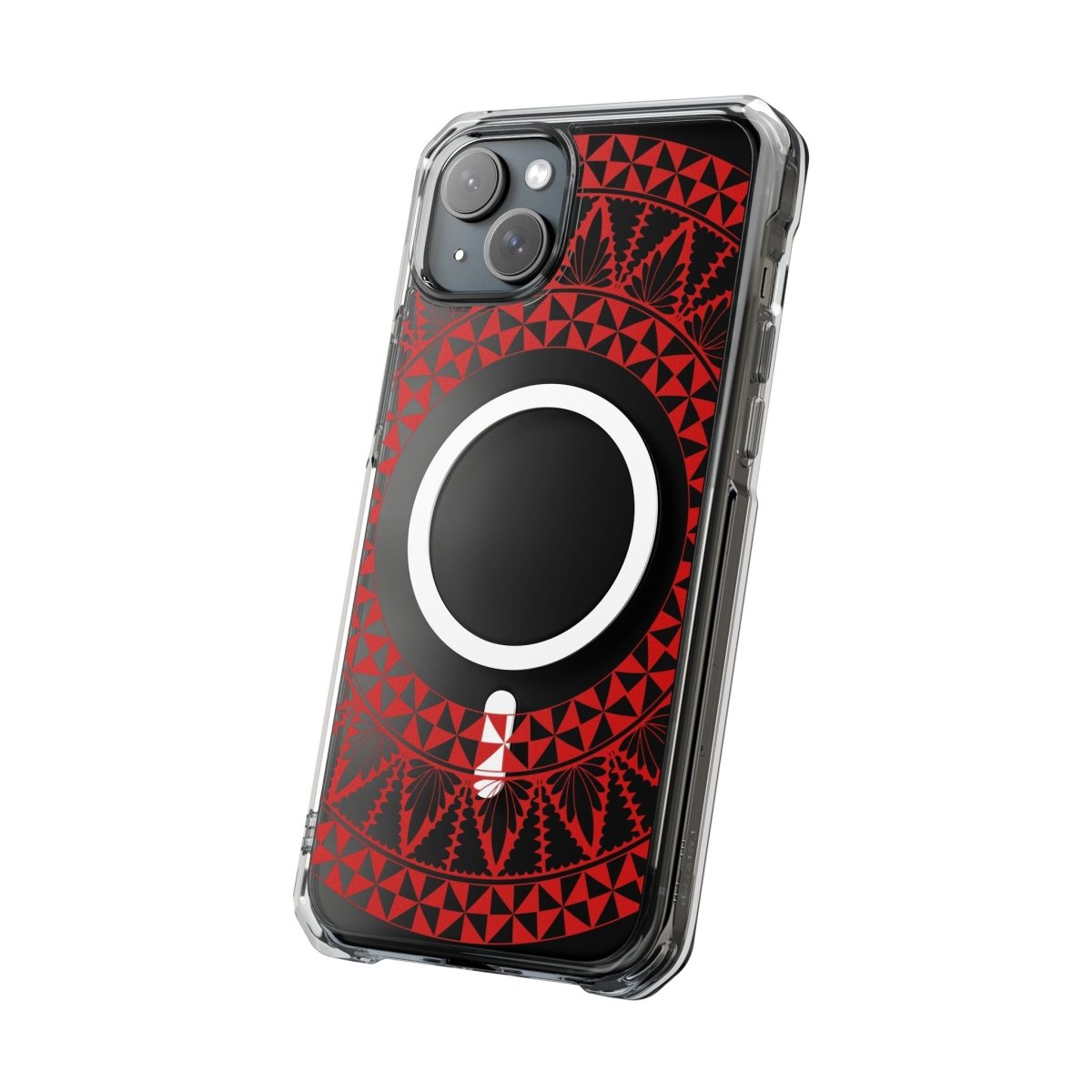 PasifikaOne MagSafe iPhone ClearCase - Tongan Redleaf - AU/NZ/USA - The Koko Samoa