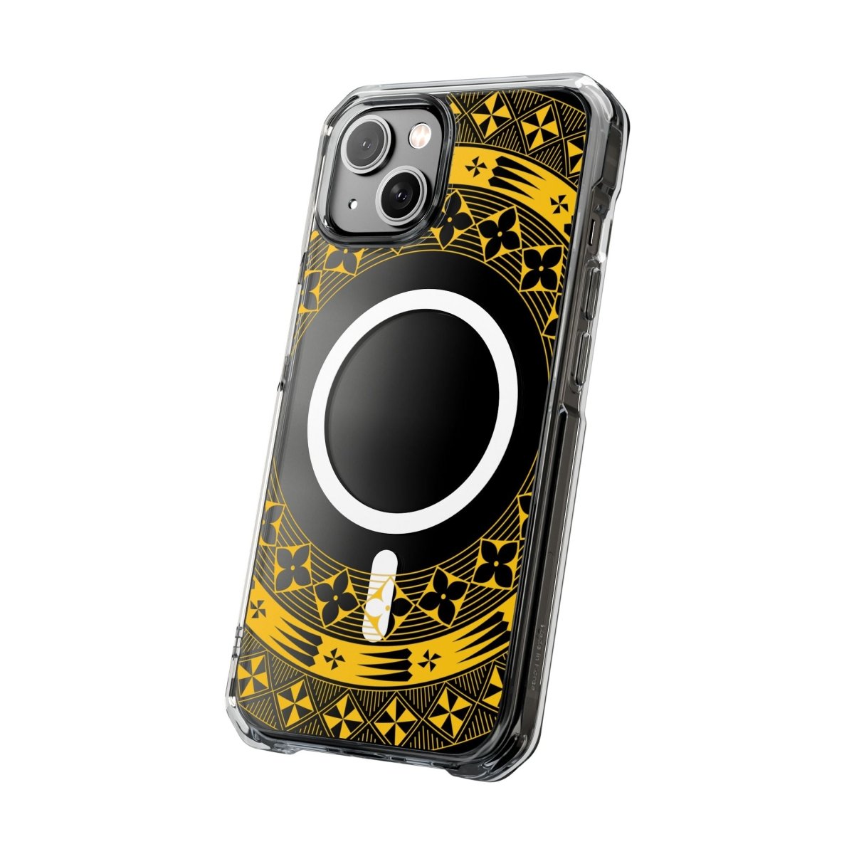 PasifikaOne MagSafe iPhone ClearCase - Tongan Yellow - AU/NZ/USA - The Koko Samoa