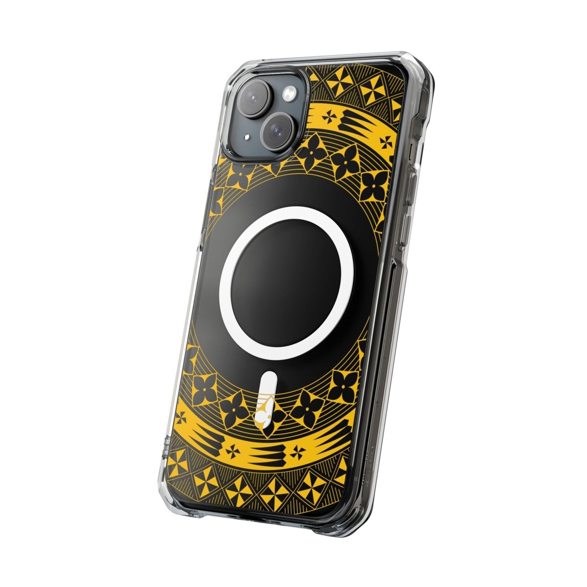 PasifikaOne MagSafe iPhone ClearCase - Tongan Yellow - AU/NZ/USA - The Koko Samoa