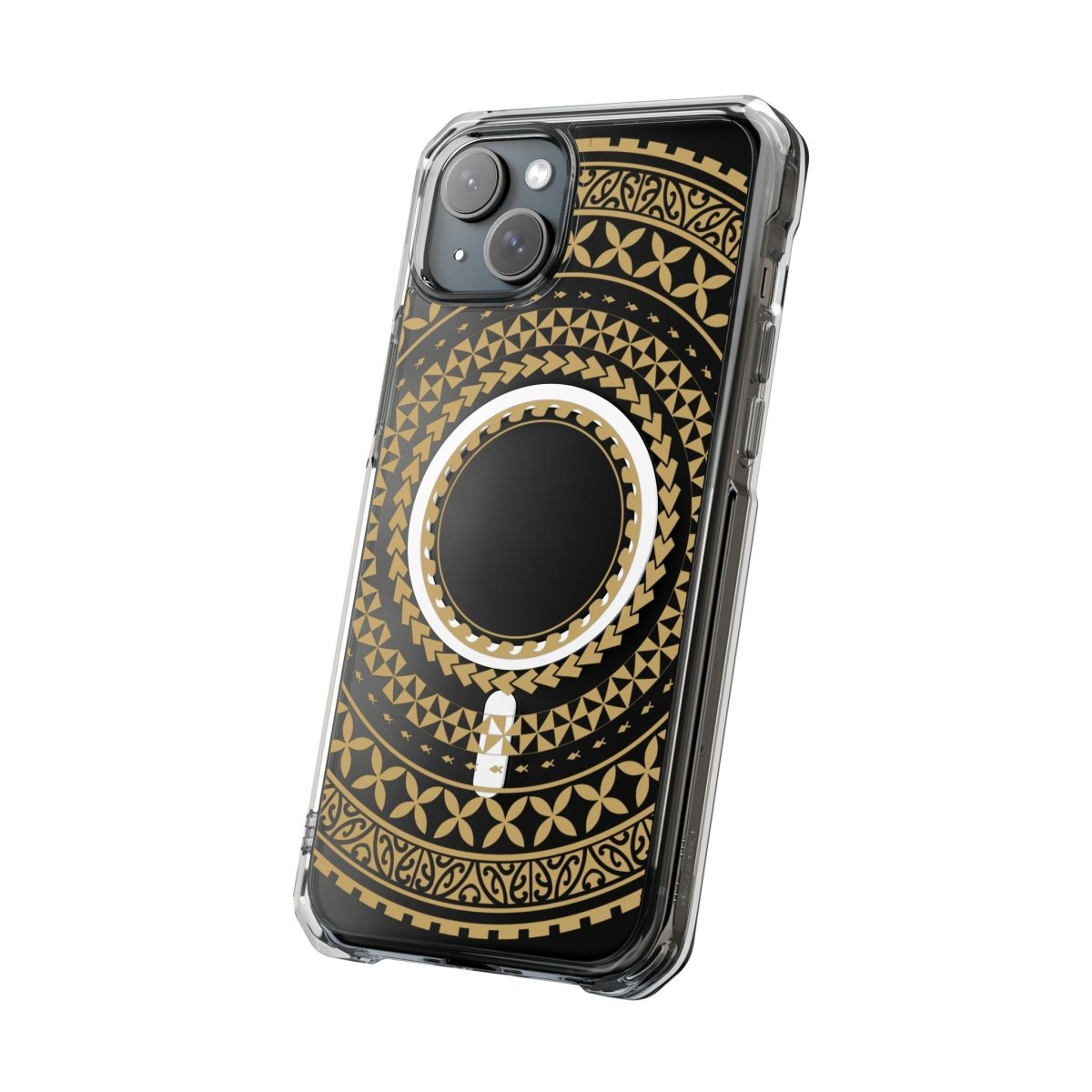 PasifikaOne MagSafe iPhone ClearCase - United Gold - AU/NZ/USA - The Koko Samoa