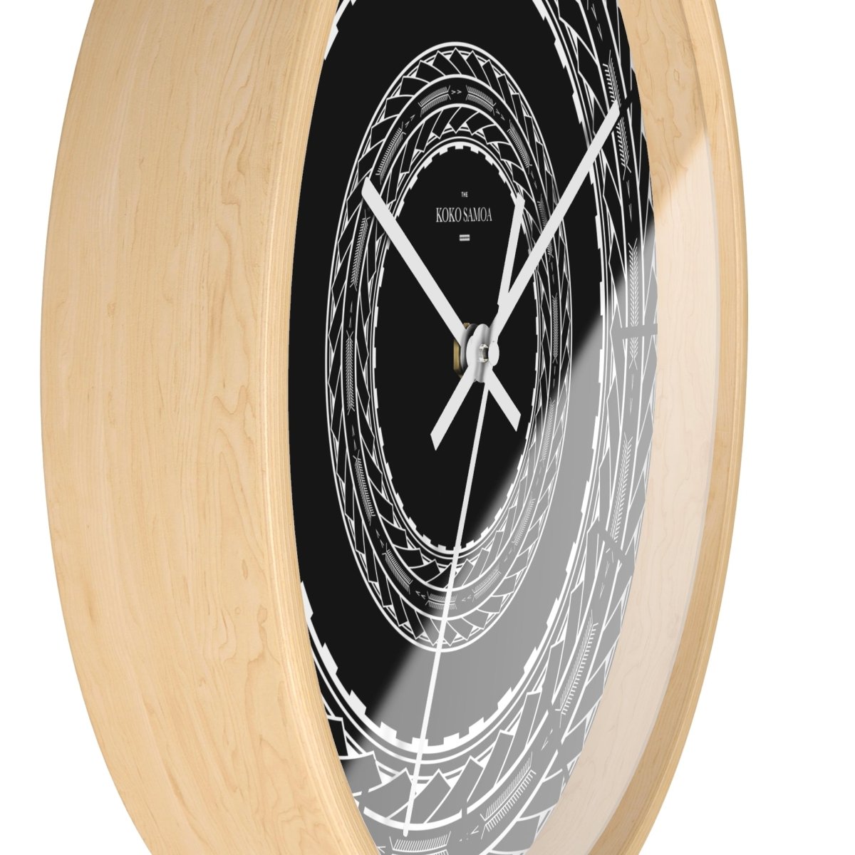 Wall Clock - Samoan Arrows - AU/NZ/USA - The Koko Samoa