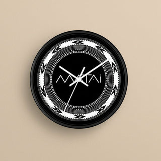 10-inch Matai wall clock, featuring home decor design, suitable for AU, NZ, and USA interiors.