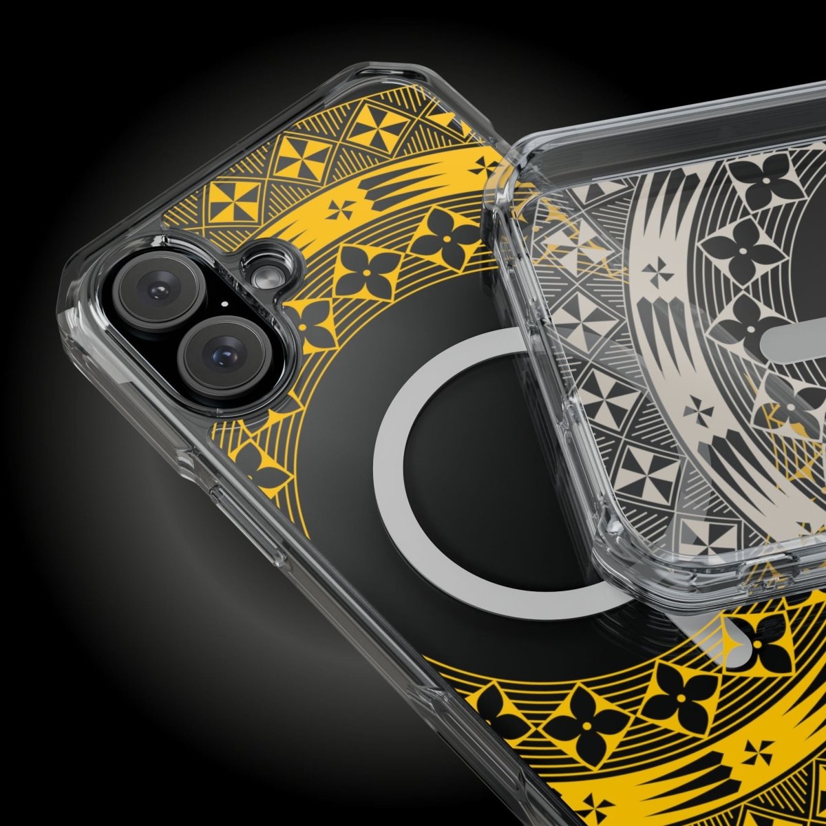 PasifikaOne MagSafe iPhone ClearCase - Tongan Yellow - AU/NZ/USA - The Koko Samoa