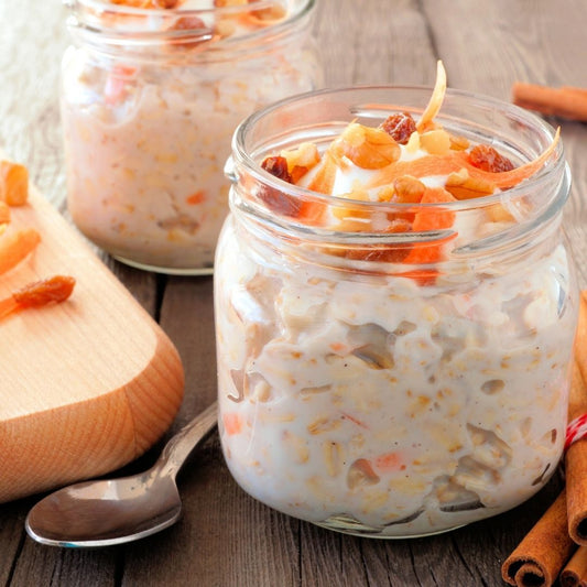 Carrot Cake Overnight Oats Recipe - The Koko Samoa