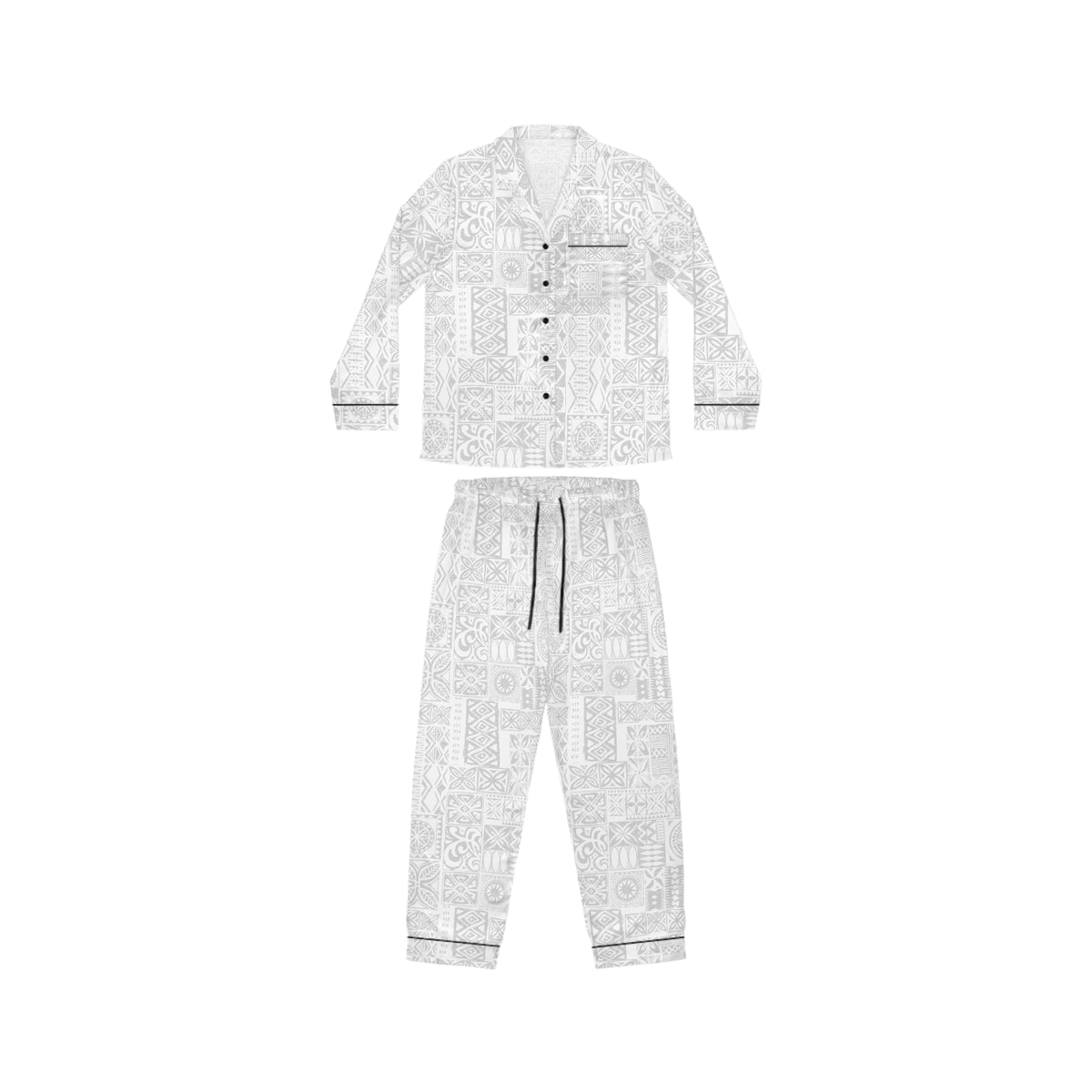 Women's Satin Pyjamas - White Sunday - AU/NZ