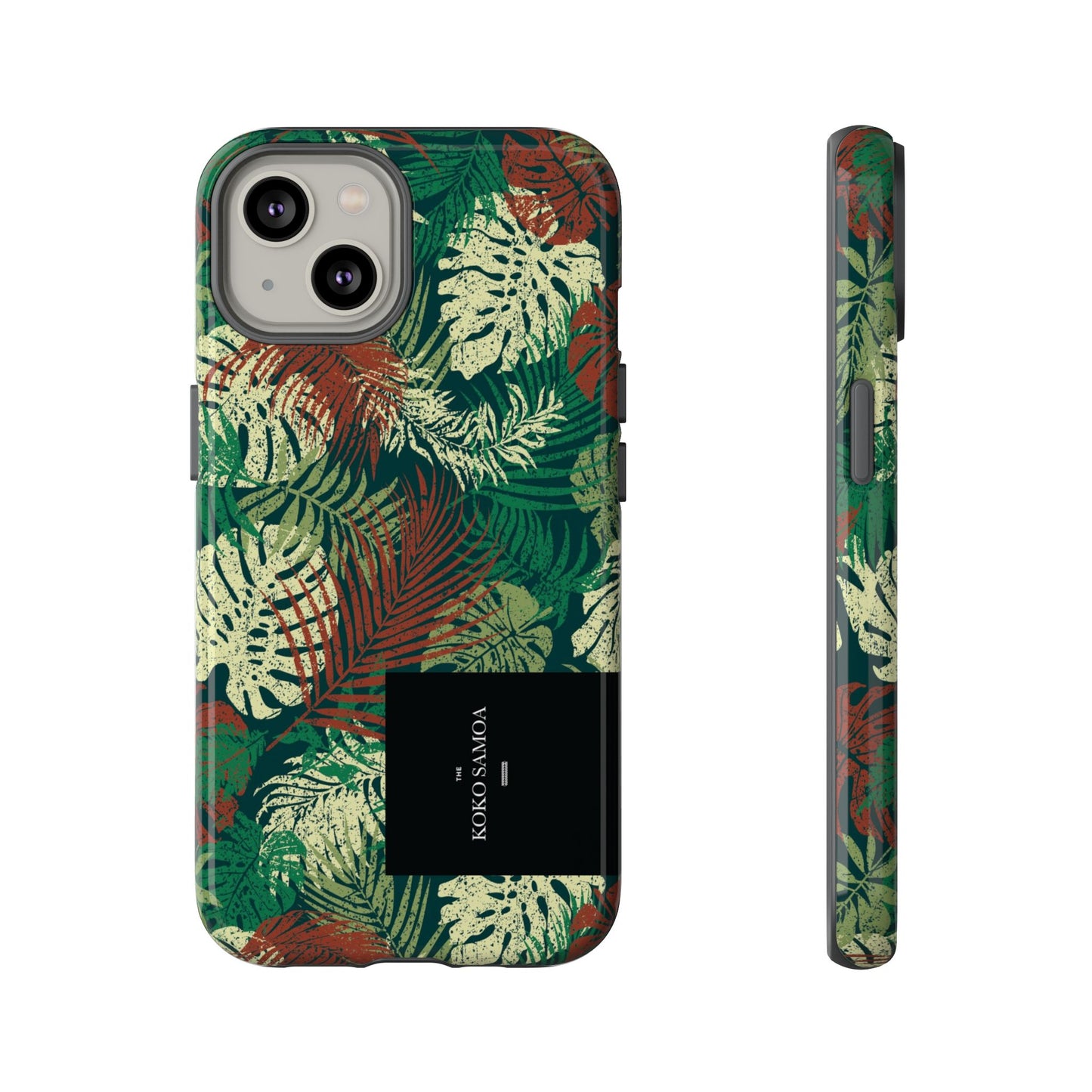 Tough Phone Case - Tafatafa Greens - AU/NZ/USA