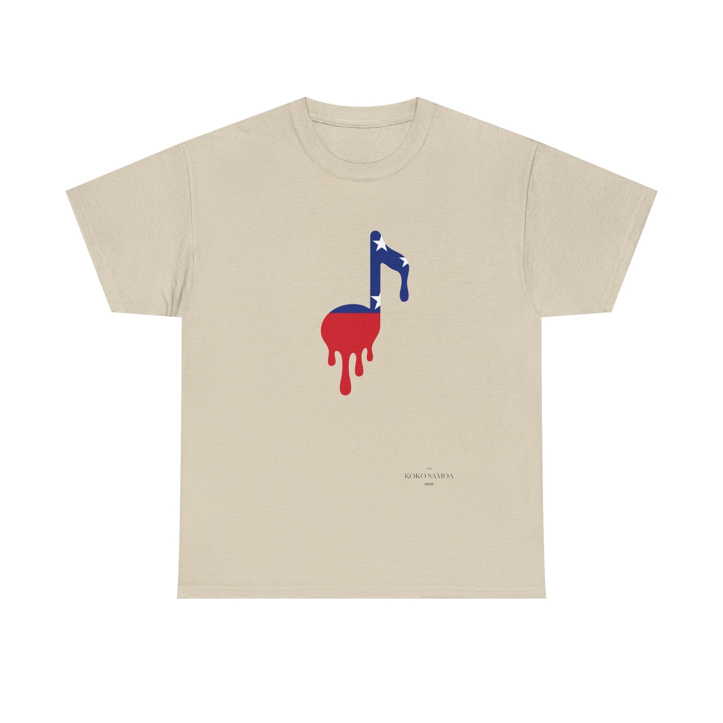 Heavy Unisex Tee - Samoan Note - AU/NZ