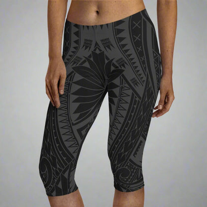 Women's Capri Leggings - Warrior - AU/NZ/USA