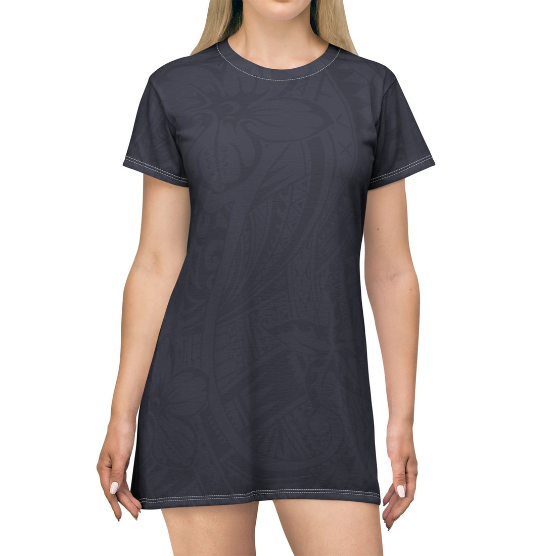 T-Shirt Dress - Blue Bloom - AU/NZ/USA