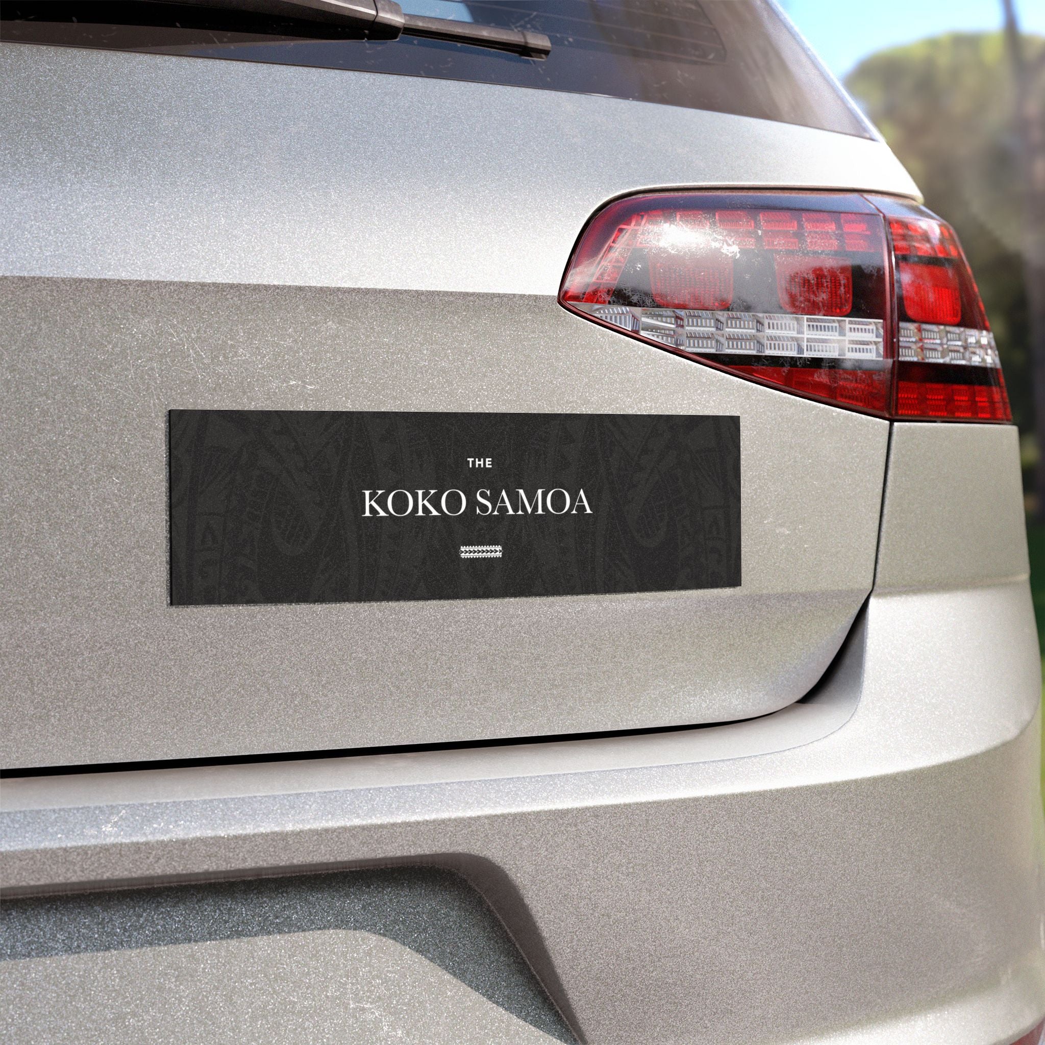 Samoan Car Magnet - Warrior Classic - AU/NZ/USA