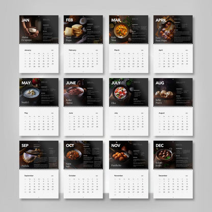 2025 Kitchen Calendar - Samoan Recipes - AU/NZ - The Koko Samoa