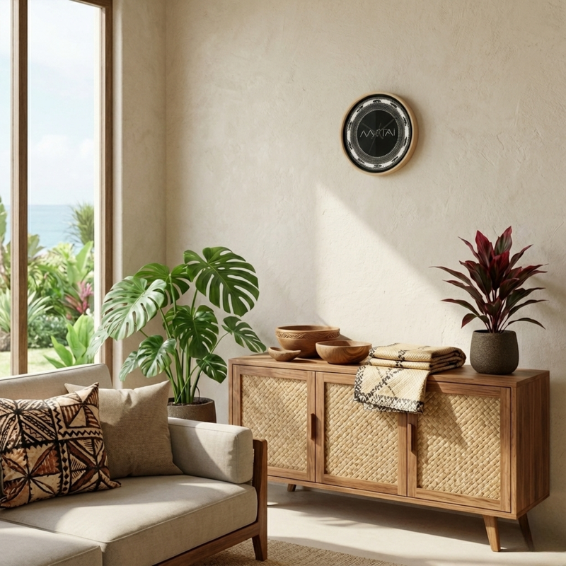 Wall Clock 10"/25cm - Matai - AU/NZ/USA