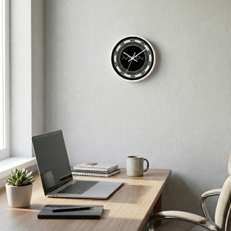 Wall Clock 10"/25cm - Matai - AU/NZ/USA