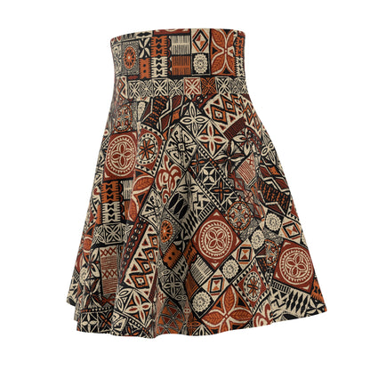 Women's Elei Print Skater Skirt - AU/NZ/USA