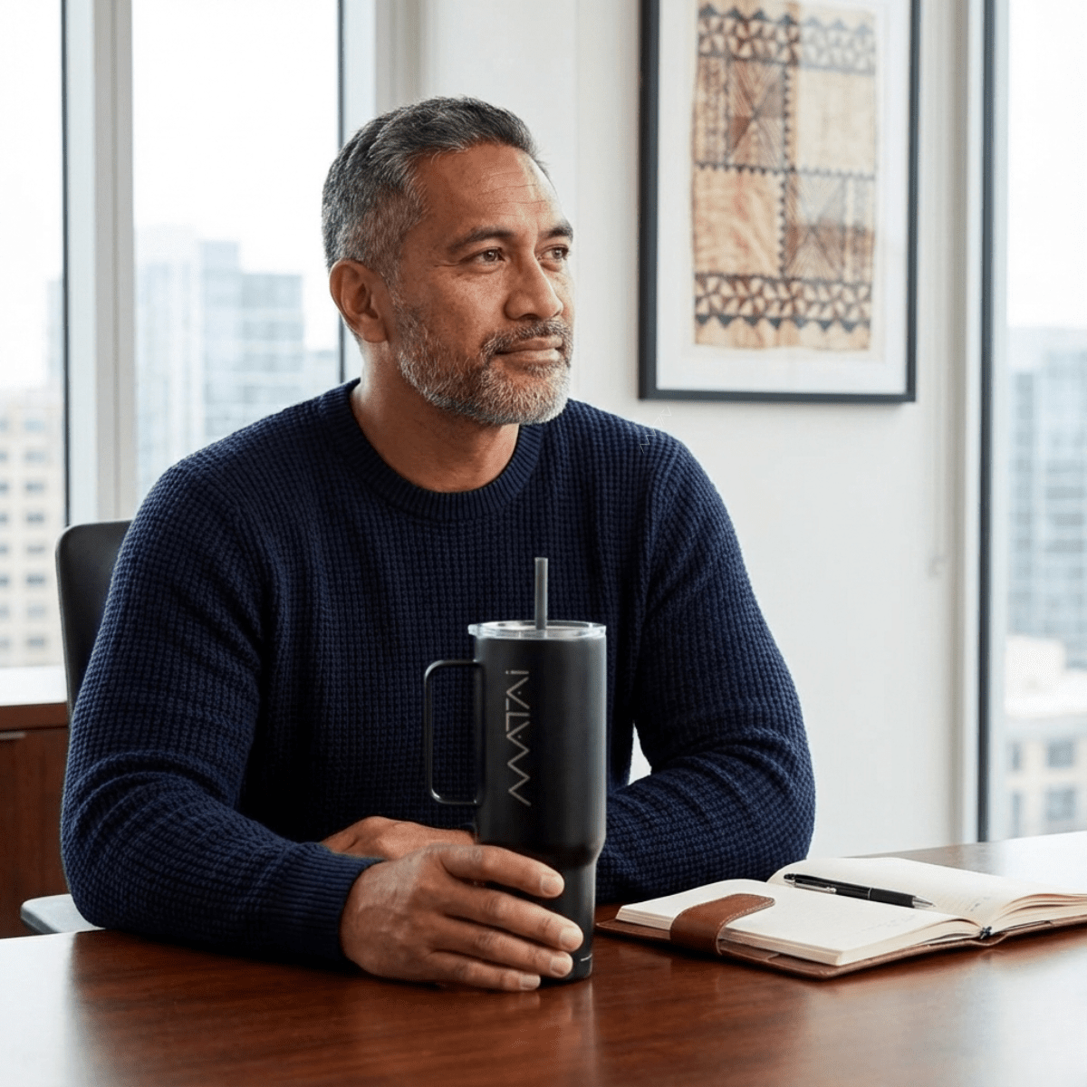 40oz Insulated Tumbler - Matai - AU/NZ/USA - The Koko Samoa