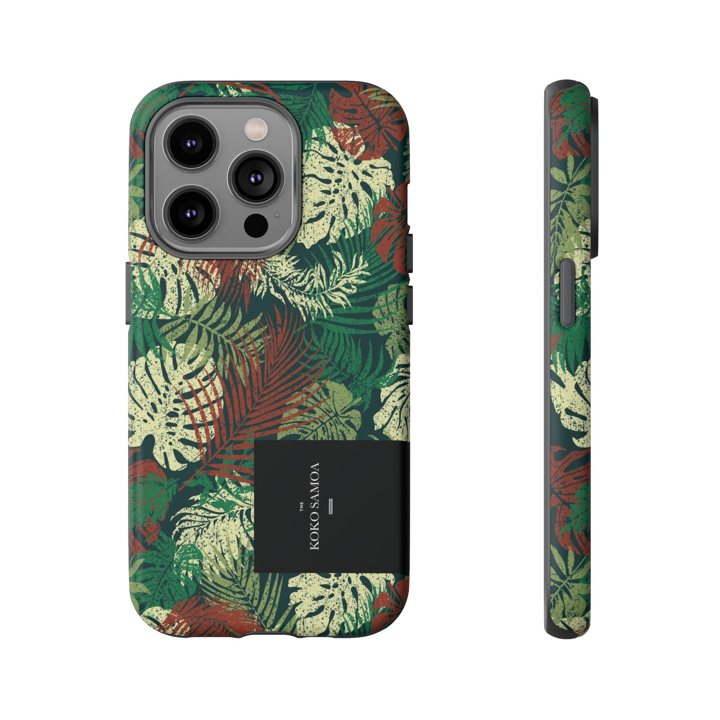 Tough Phone Case - Tafatafa Greens - AU/NZ/USA