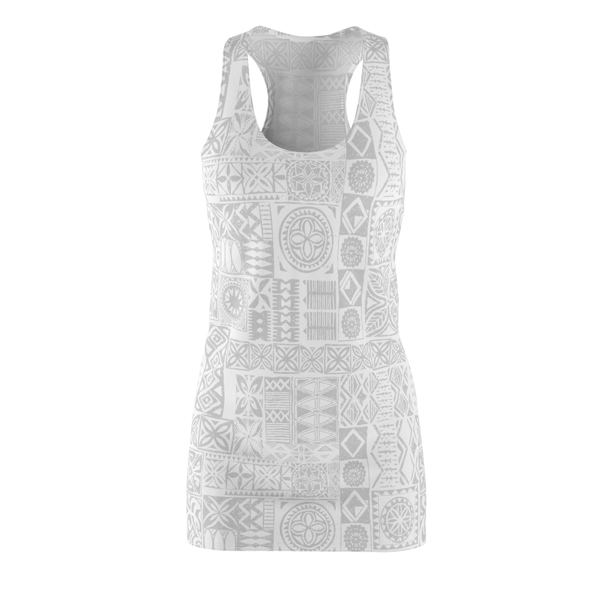 Racerback Dress - White Sunday - AU/NZ/USA