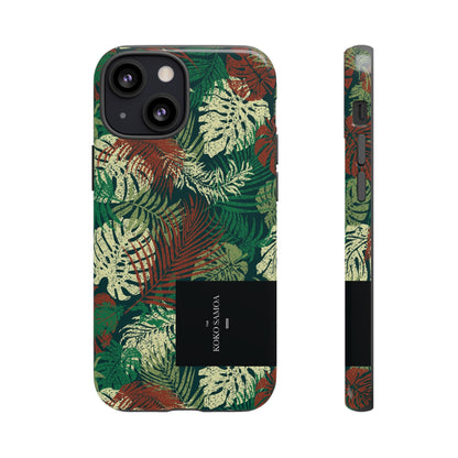 Tough Phone Case - Tafatafa Greens - AU/NZ/USA