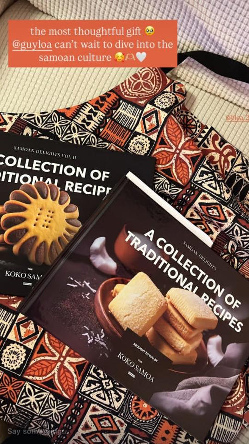 Hardcover A4 - Samoan Delights: Samoan Recipes Cookbook Expanded Edition - Vol1 + Vol2 Combined - AU/NZ/USA