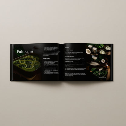 Samoan Delights Hardcover Cookbook Bundle – Volume 1 + Volume 2 (A4 Format)