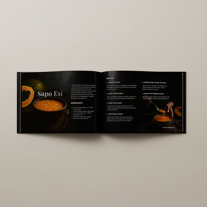 Hardcover A4 - Samoan Delights: 12 Samoan Recipes Cookbook - Vol 2 - AU/NZ/USA