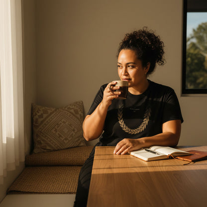 Soft Unisex Tee - Ula Fala Brown - AU/NZ