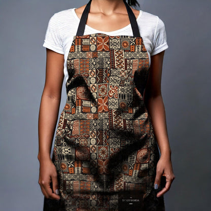 Apron - Elei Print - Coming Soon - The Koko Samoa