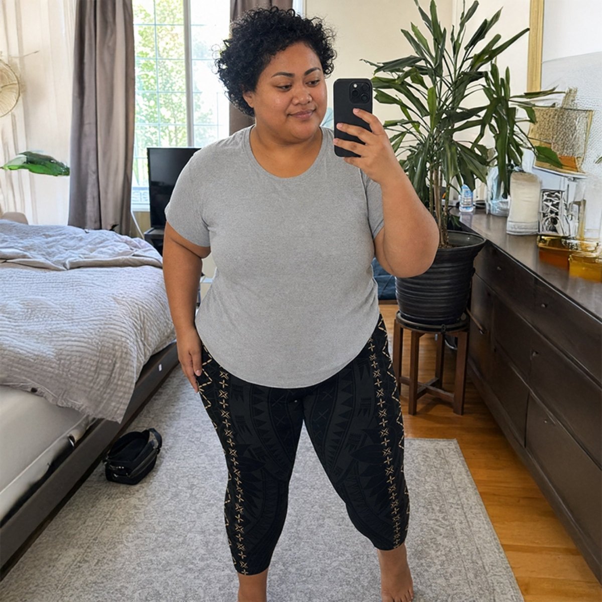 Casual Capri Leggings - Malu - AU/NZ/USA - The Koko Samoa