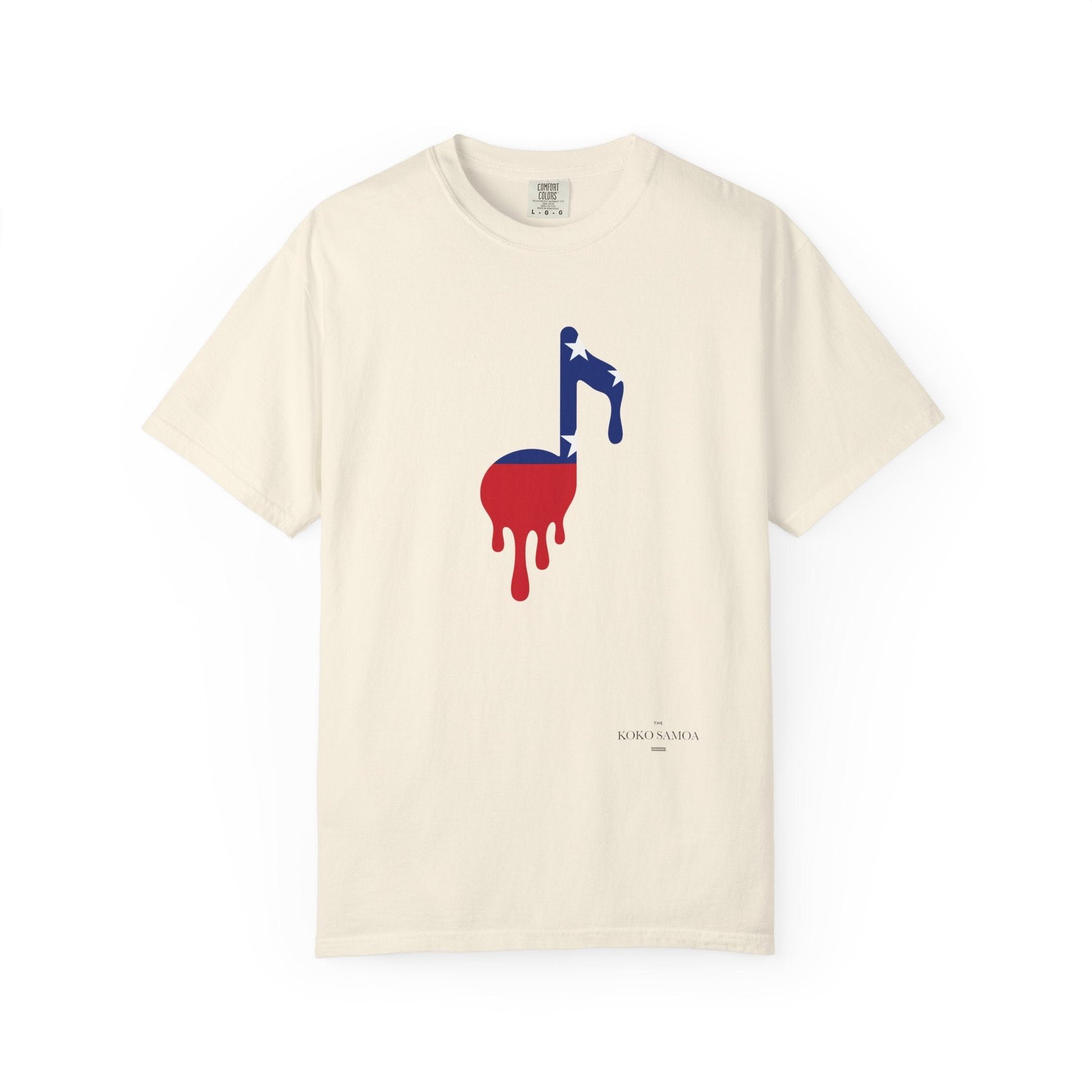 Comfort Colors Unisex Tee - Samoan Note - AU/NZ - The Koko Samoa