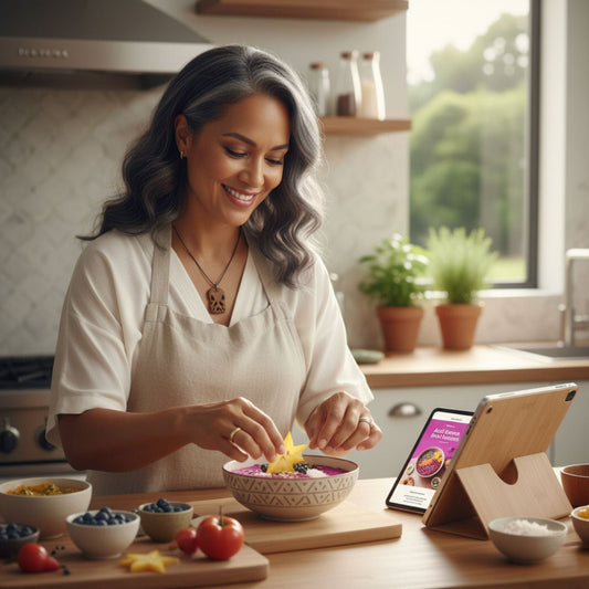 E - Book - Acai Samoa Bowl Recipes - AU/NZ/USA - The Koko Samoa