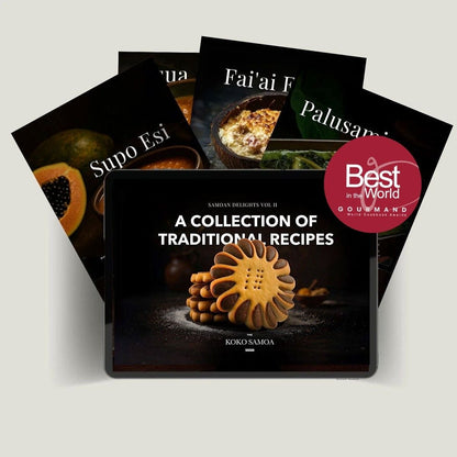 E - Book - Samoan Delights: Samoan Recipes Cookbook - Vol 2 - AU/NZ/USA - The Koko Samoa
