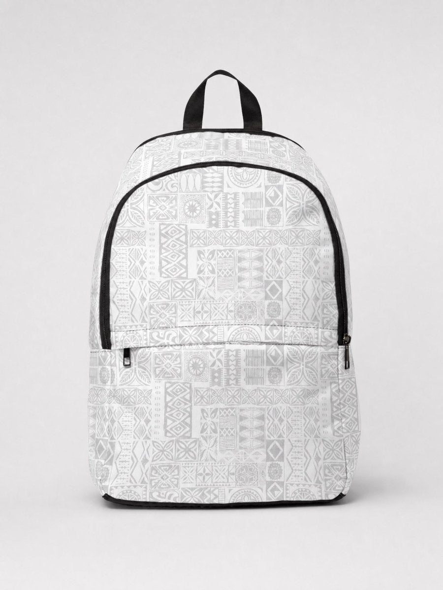 Fabric Backpack - White Sunday - The Koko Samoa
