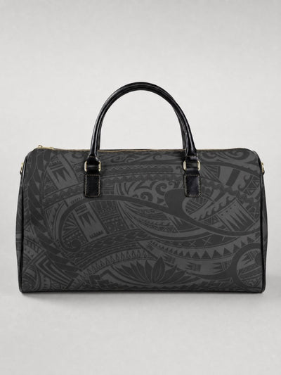Faux Leather Travel Bag - Warrior