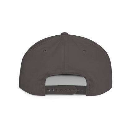 Flat Bill Snapback Hat - 684 Samoa - White & Gold Embroidery - AU/NZ/USA - The Koko Samoa