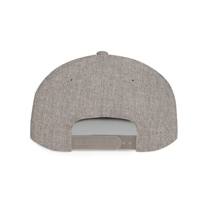 Flat Bill Snapback Hat - 684 Samoa - White & Gold Embroidery - AU/NZ/USA - The Koko Samoa