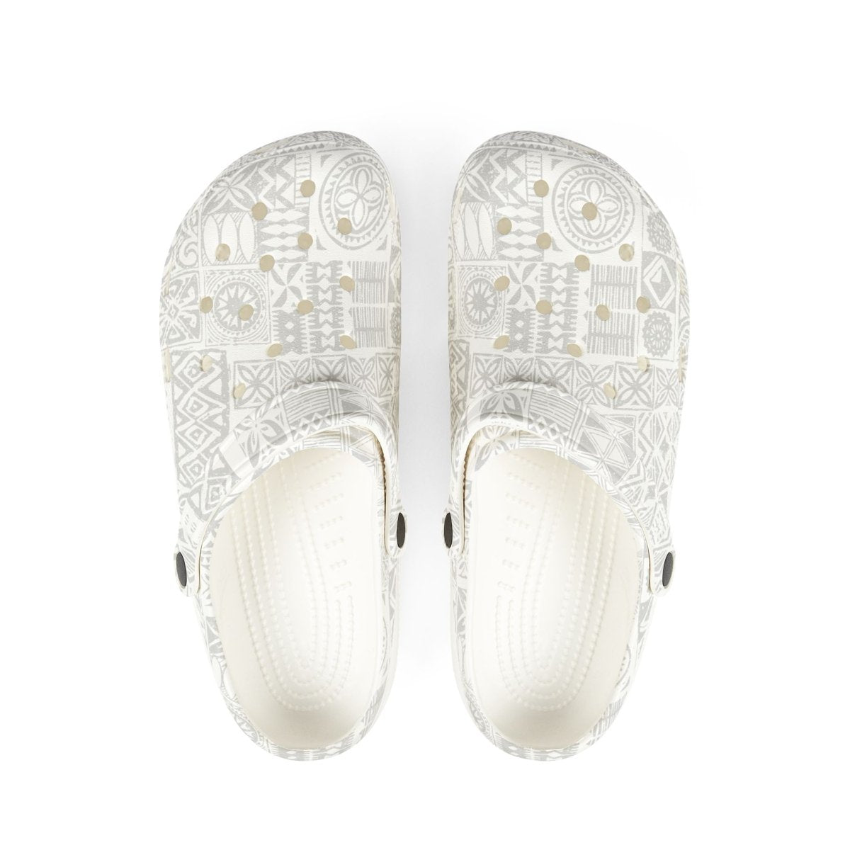 Foam Clogs - White Sunday - The Koko Samoa