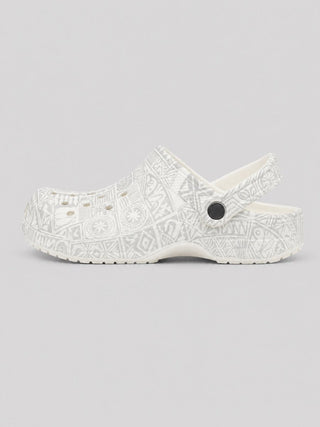 Foam Clogs - White Sunday - The Koko Samoa