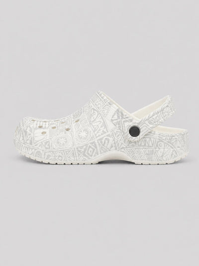 Foam Clogs - White Sunday