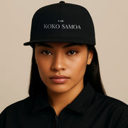 Flat Bill Snapback Hat - Classic - Brand Embroidery - AU/NZ/USA - The Koko Samoa