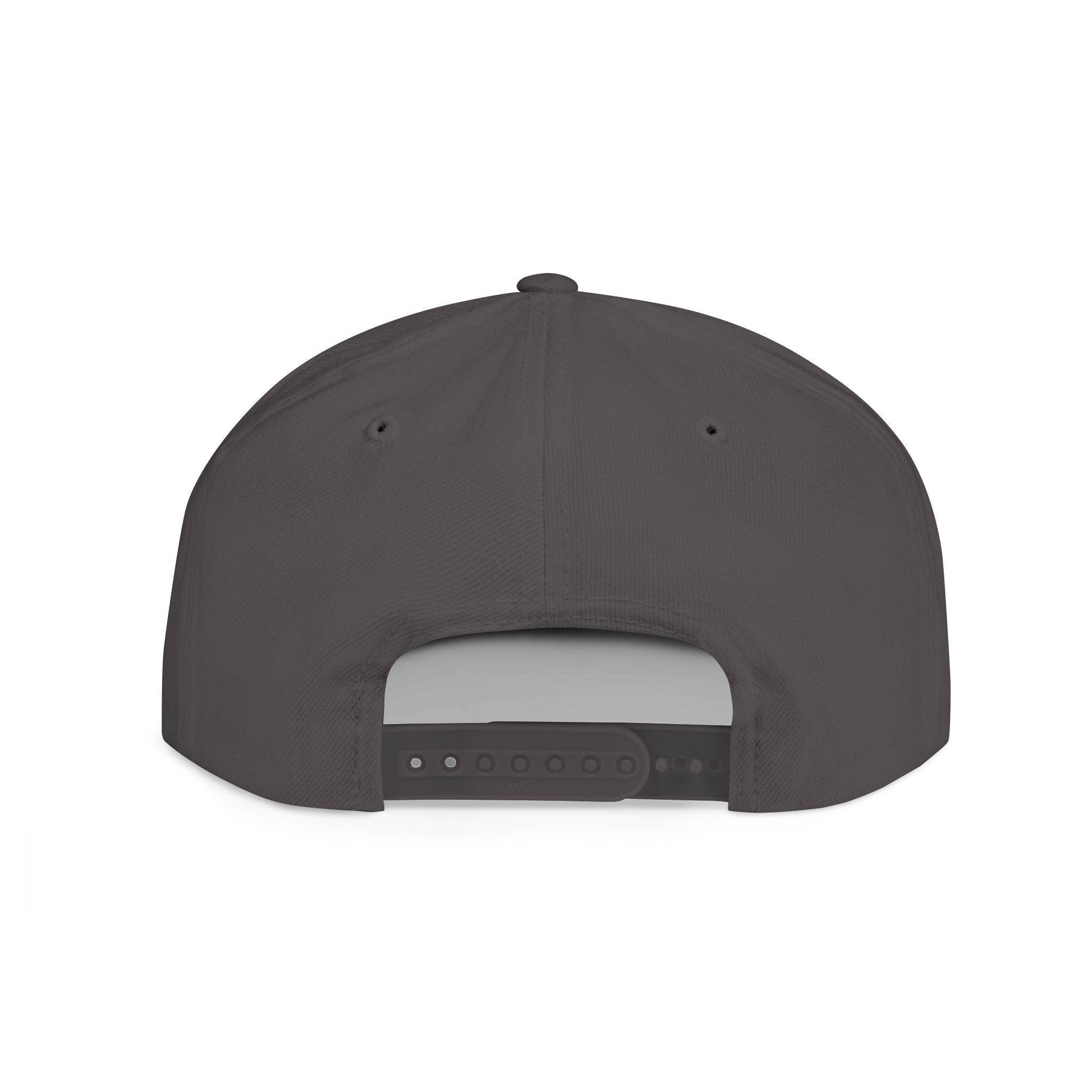 Fulfill Engine flat bill snapback hat with red USA USO embroidery, black cap, one size, casual style for AU, NZ, and USA.