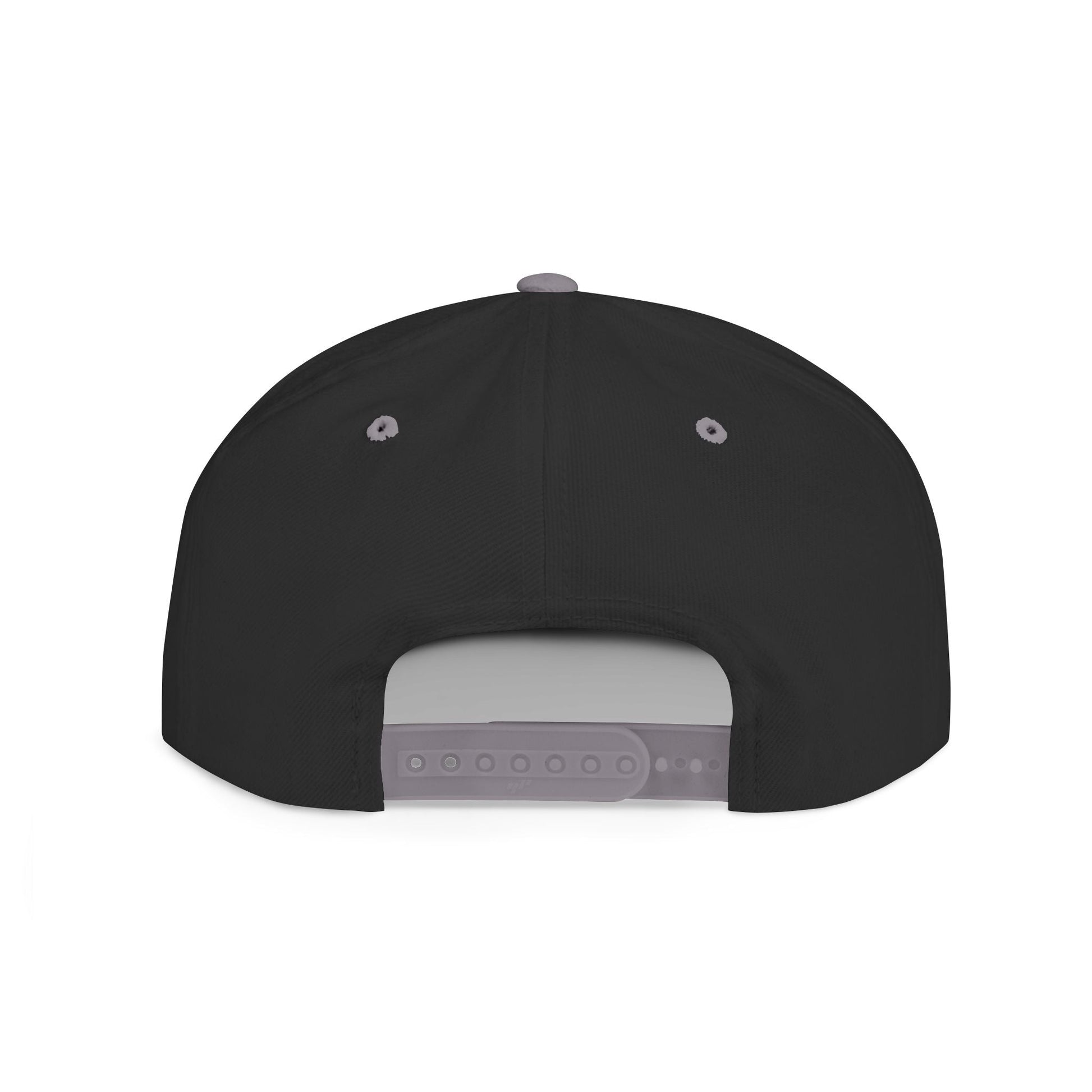 Black flat bill snapback hat by Fulfill Engine with red USA USO embroidery, one size, styled for AU, NZ, and USA.
