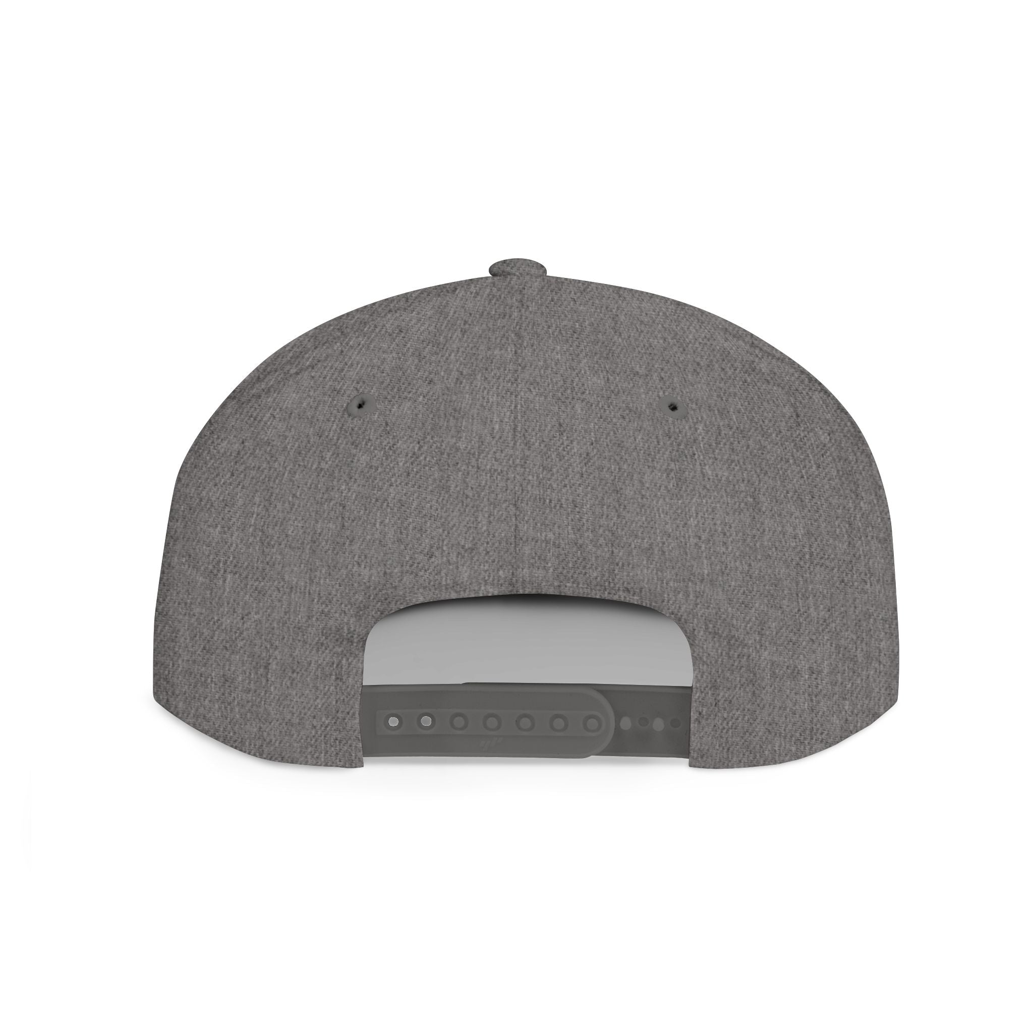 Black flat bill snapback hat by Fulfill Engine with white USA USO embroidery, one size fits most, stylish and casual headwear.