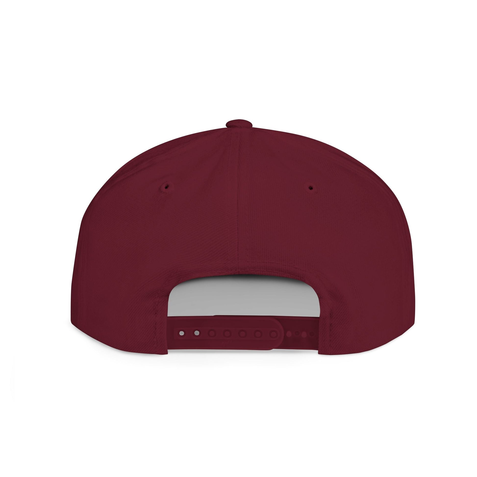 Fulfill Engine flat bill snapback hat with white USA USO embroidery, one size, black hat, casual style, adjustable brim.