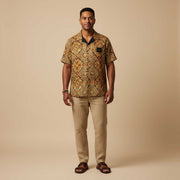 KoaTech™ - Hawaiian Button - Down Shirt - Earthline - AU/NZ/USA - The Koko Samoa