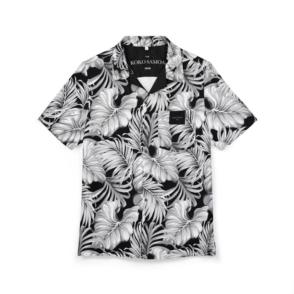 KoaTech™ - Hawaiian Button - Down Shirt - Falealili Shades - AU/NZ/USA - The Koko Samoa