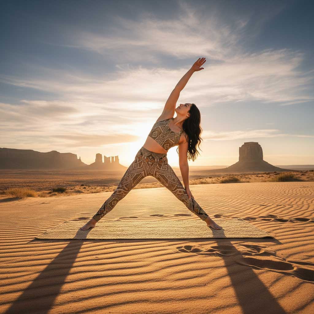 IslandFlex Mid - Rise Leggings - Earthline - AU/NZ/USA - The Koko Samoa